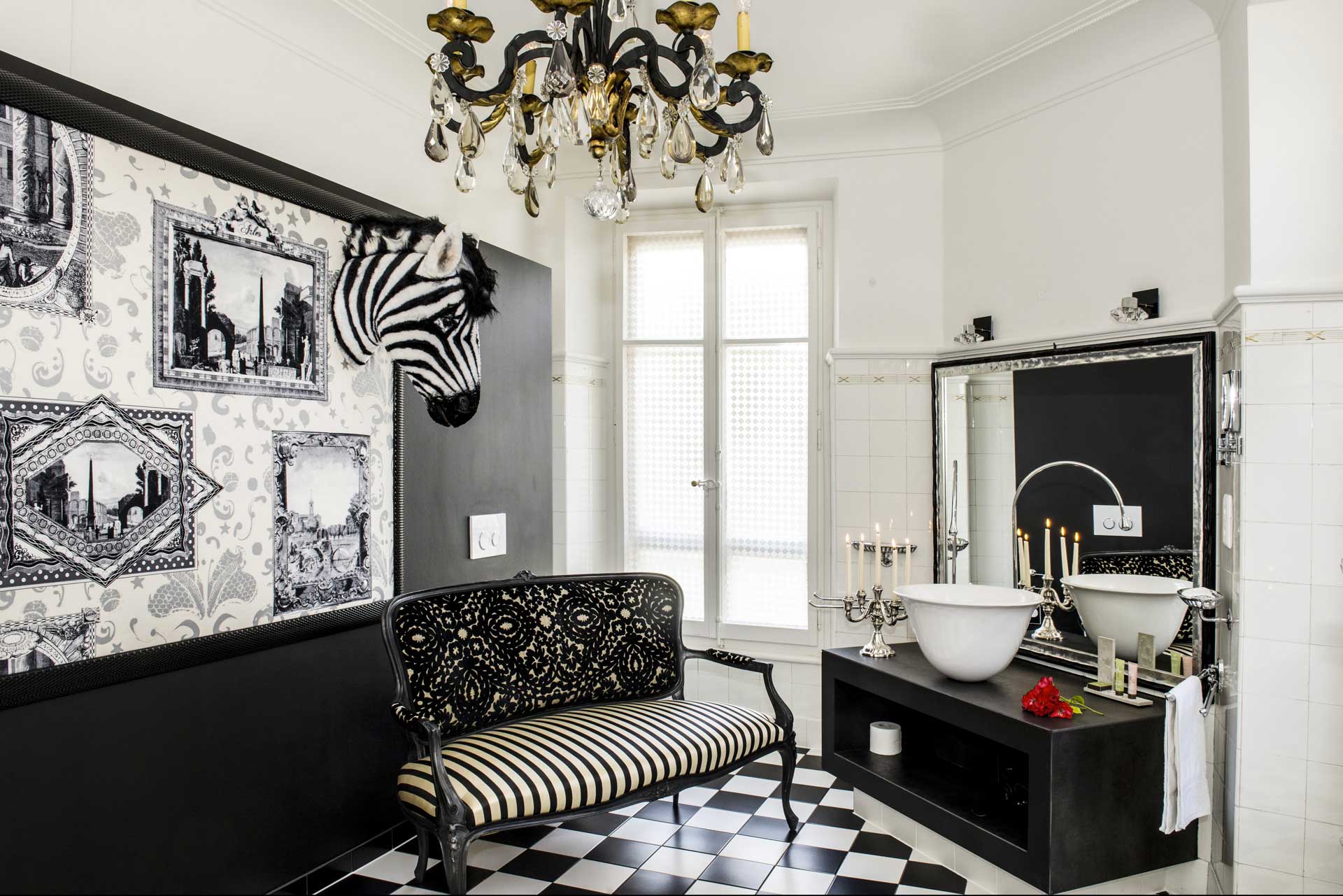 Chambre double vue parc Morges - La chambre Pulcinella